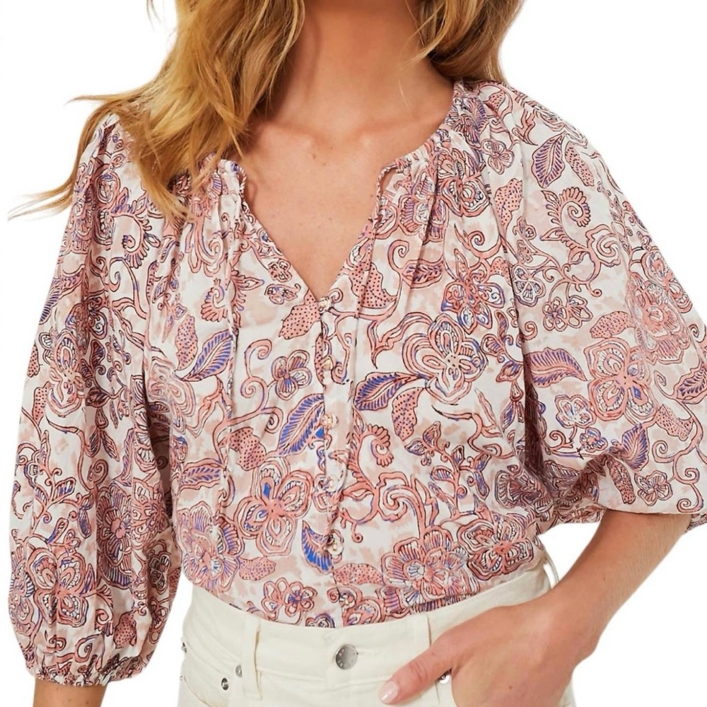 NWT Cleobella Kyla Blouse in Amara XS